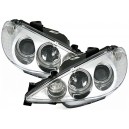 Čir&aacute; optika Peugeot 206 98-07 CCFL, chrom