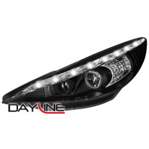 Čir&aacute; optika DEVIL EYES Peugeot 207 06-10 čern&aacute;, LED blinkr