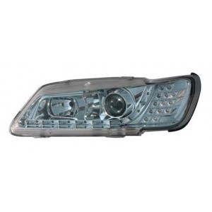Předn&iacute; světla DEVIL EYES Peugeot 306 97-00 chrom