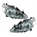 Předn&iacute; čir&aacute; světla Peugeot 307 01-05 &ndash; chrom