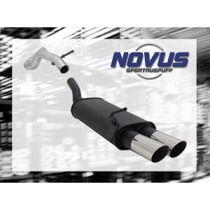 Audi A3 8L sportovn&iacute; v&yacute;fuk NOVUS, koncovka 2x 76mm S