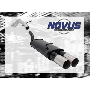 VW Golf 4 1J sportovn&iacute; v&yacute;fuk NOVUS, koncovka 2x 90mm RL