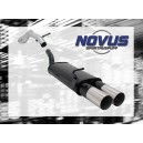 VW Beetle sportovní výfuk NOVUS, koncovka 2x90mm