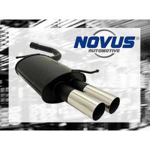 Audi A4 B6 8E sportovn&iacute; v&yacute;fuk NOVUS, koncovka 2x 76mm RL