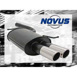 Audi A4 B6 8E sportovn&iacute; v&yacute;fuk NOVUS, koncovka 2x 76mm SR