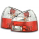 Zadn&iacute; čir&aacute; světla Audi A3 8L 96-03 &ndash; červen&aacute;/krystal
