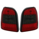 Zadn&iacute; světla Audi A4 B5 Avant 95-01 LED, červen&aacute;/kouřov&aacute;