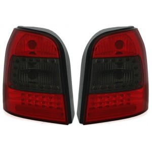 Zadn&iacute; světla Audi A4 B5 Avant 95-01 LED, červen&aacute;/kouřov&aacute;