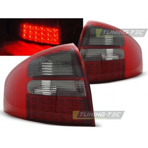 Čir&aacute; světla Audi A6 97-04 - LED, červen&aacute;/kouřov&aacute;