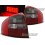 Čirá světla Audi A6 97-04 - LED, červená/kouřová