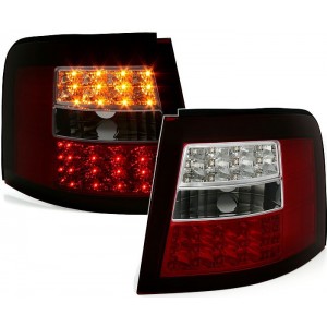 Čir&aacute; světla Audi A6 Avant 4B 97-05 LED, červen&aacute;