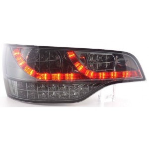Zadn&iacute; světla Audi Q7 05-09 - LED, čern&aacute;/kouřov&aacute;