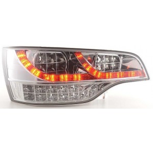 Zadn&iacute; čir&aacute; světla Audi Q7 05-09 - LED, krystal
