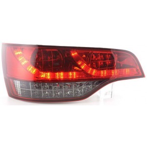 Zadn&iacute; světla Audi Q7 05-09 - LED, červen&aacute;/kouřov&aacute;