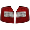 Zadní čirá světla Audi A4 B6 8E Avant 01-04 – červená/bílé