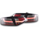 Zadn&iacute; čir&aacute; světla Audi A4 B8 8K Lim. 07-11 LED, čern&aacute;