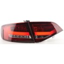 Zadn&iacute; čir&aacute; světla Audi A4 B8 8K Lim. 07-11 LED, červen&aacute;/krystal