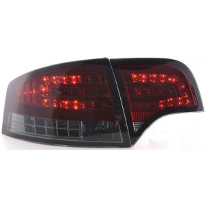 Čir&aacute; světla Audi A4 B7 Lim. 04-08 - LED, červen&aacute;/kouřov&aacute;