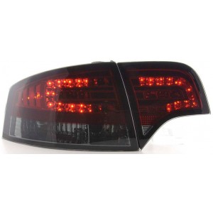 Čir&aacute; světla Audi A4 B7 Lim. 04-08 LED, červen&aacute;/kouřov&aacute;