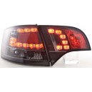 Zadn&iacute; světla Audi A4 Avant B7 04-08 - LED, čern&aacute;