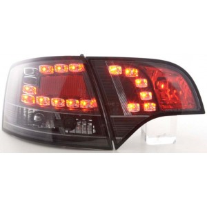 Zadn&iacute; světla Audi A4 Avant B7 04-08 - LED, čern&aacute;