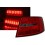 Zadn&iacute; světla Audi A6 4F Lim. 04-08 LED, červen&aacute;/kouřov&aacute;