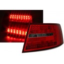 Zadn&iacute; světla Audi A6 4F Lim. 04-08 - LED, červen&aacute;/kouřov&aacute;