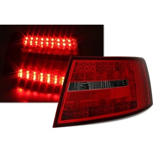 Zadn&iacute; světla Audi A6 4F Lim. 04-08 - LED, červen&aacute;/kouřov&aacute;