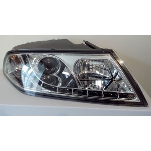 Předn&iacute; světla DEVIL EYES &Scaron;koda Octavia 2 04-09 &ndash; chrom
