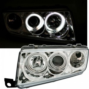 Předn&iacute; čir&aacute; světla &Scaron;koda Fabia 99-07 CCFL, chrom