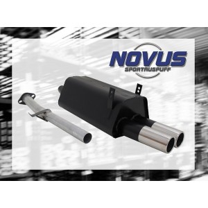 BMW E36 sportovn&iacute; v&yacute;fuk, koncovka 2x76mm