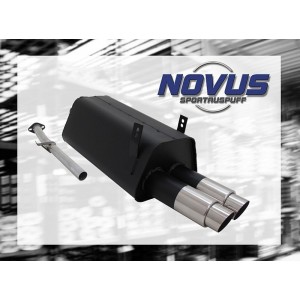 BMW E36 sportovn&iacute; v&yacute;fuk, koncovka 2x76mm GP3