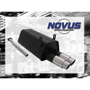 BMW E36 sportovn&iacute; v&yacute;fuk, koncovka 2x76mm GP3