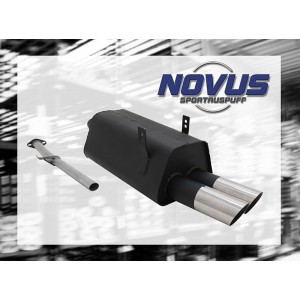 BMW E36 sportovn&iacute; v&yacute;fuk, koncovka 2x76mm MS