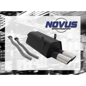 BMW E36 sportovn&iacute; v&yacute;fuk, koncovka 2x76mm MS