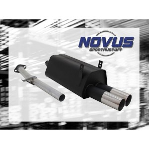 BMW E36 sportovn&iacute; v&yacute;fuk, koncovka 2x76mm RL