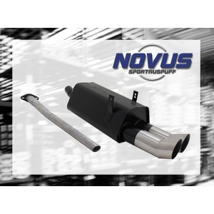 BMW E36 sportovn&iacute; v&yacute;fuk, koncovka DTM 2x90mm