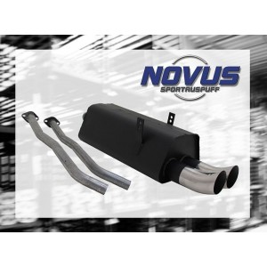 BMW E36 sportovn&iacute; v&yacute;fuk, koncovka DTM 2x90mm