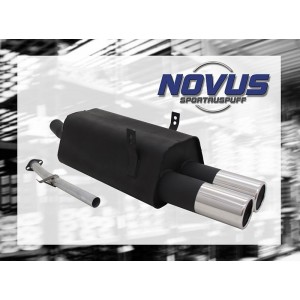 BMW E36 sportovn&iacute; v&yacute;fuk, koncovka 2x90mm