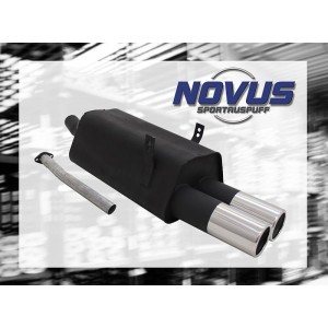 BMW E36 sportovn&iacute; v&yacute;fuk, koncovka 2x90mm