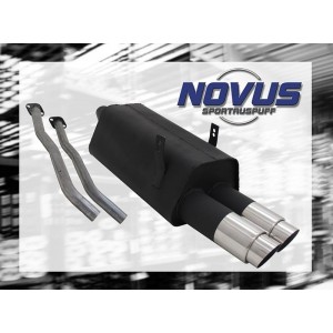 BMW E36 sportovn&iacute; v&yacute;fuk, koncovka 2x90mm GP3