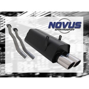 BMW E36 sportovn&iacute; v&yacute;fuk, koncovka 2x90mm SR