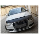 Audi A4 S4 B8 (11-15) potah kapoty CARBON čern&yacute;