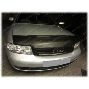 Audi A4 S4 B5 (94-01) potah kapoty CARBON čern&yacute;