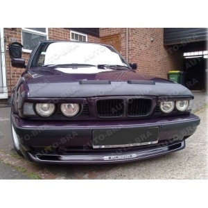 BMW E34 5er (87-95) potah kapoty CARBON čern&yacute;