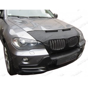 BMW X6 E71 E72 (08-14) potah kapoty CARBON čern&yacute;