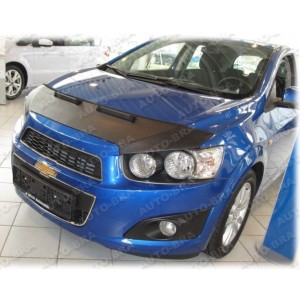 Chevrolet Aveo (2011+) potah kapoty čern&yacute;