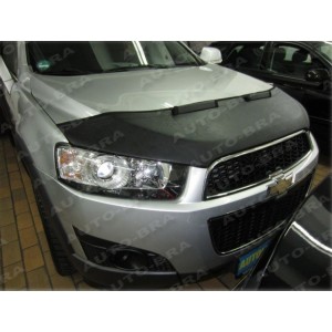 Chevrolet Captiva (2011+) potah kapoty CARBON čern&yacute;