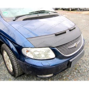 Chrysler Grand Voyager (01-07) potah kapoty CARBON čern&yacute;