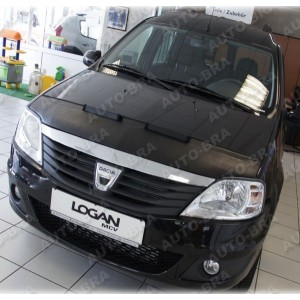Dacia Logan (04-12) potah kapoty CARBON čern&yacute;